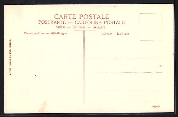 Cartoline postali: AK Grindelwald, Panorama mit Wetterhorn – Usato da Berlin venduto da bartko-reher 1