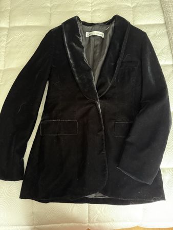 Velour jacket Zara, S