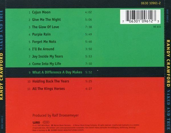 CDs: Randy Crawford - Naked and True – Gebraucht aus Unterbäch von eqlut 1