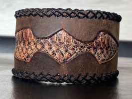 Büffel Leder ARMBand L 22cm..! B 5