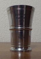 Zinnbecher Zürichbieter-Rundfahrt 1981 130 km