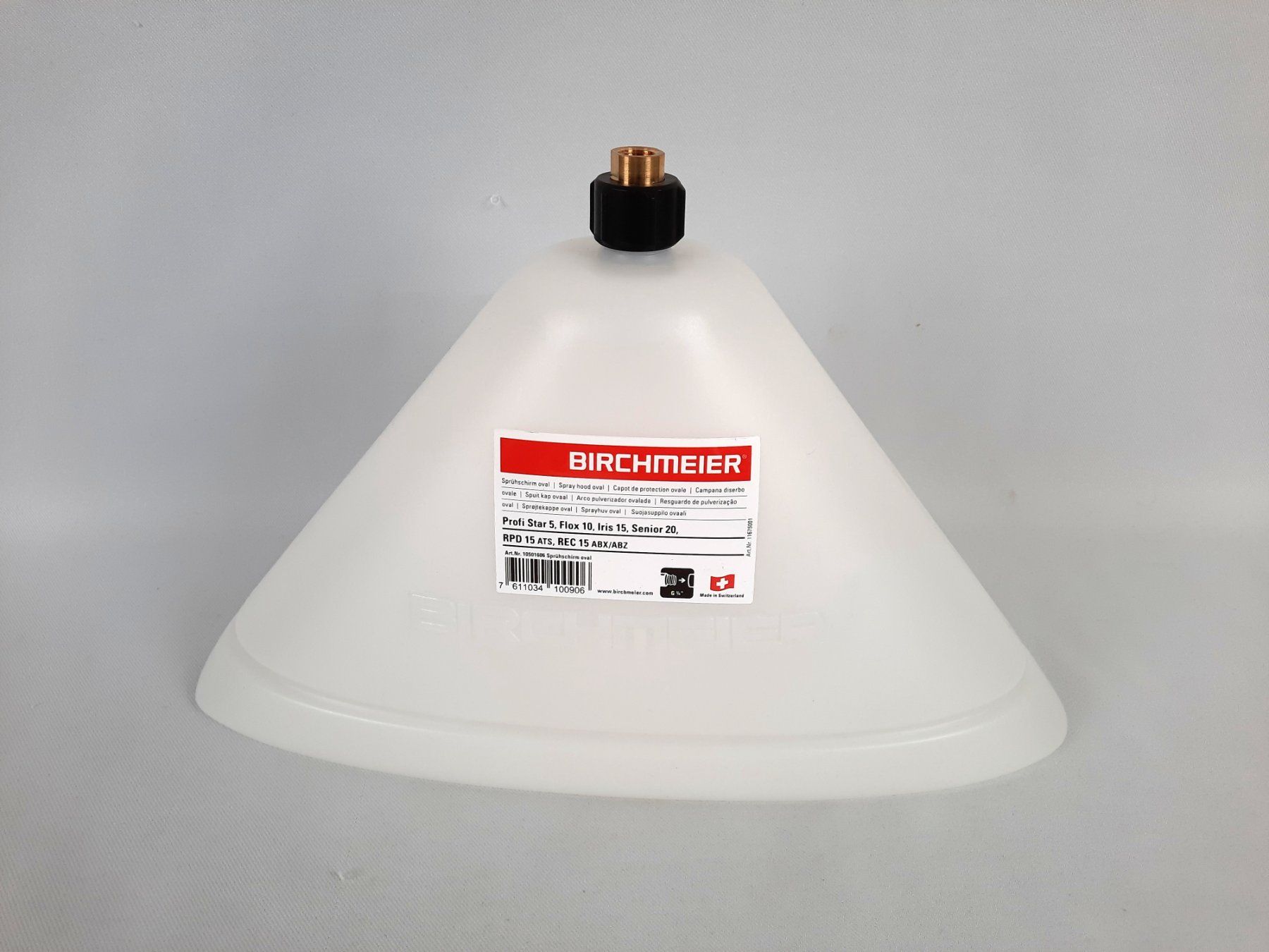 Birchmeier Alle Werkzeuge: BIRCHMEIER Sprühschirm oval – Neu (gemäss Beschreibung) aus Beinwil am See von Restwert_Beinwil