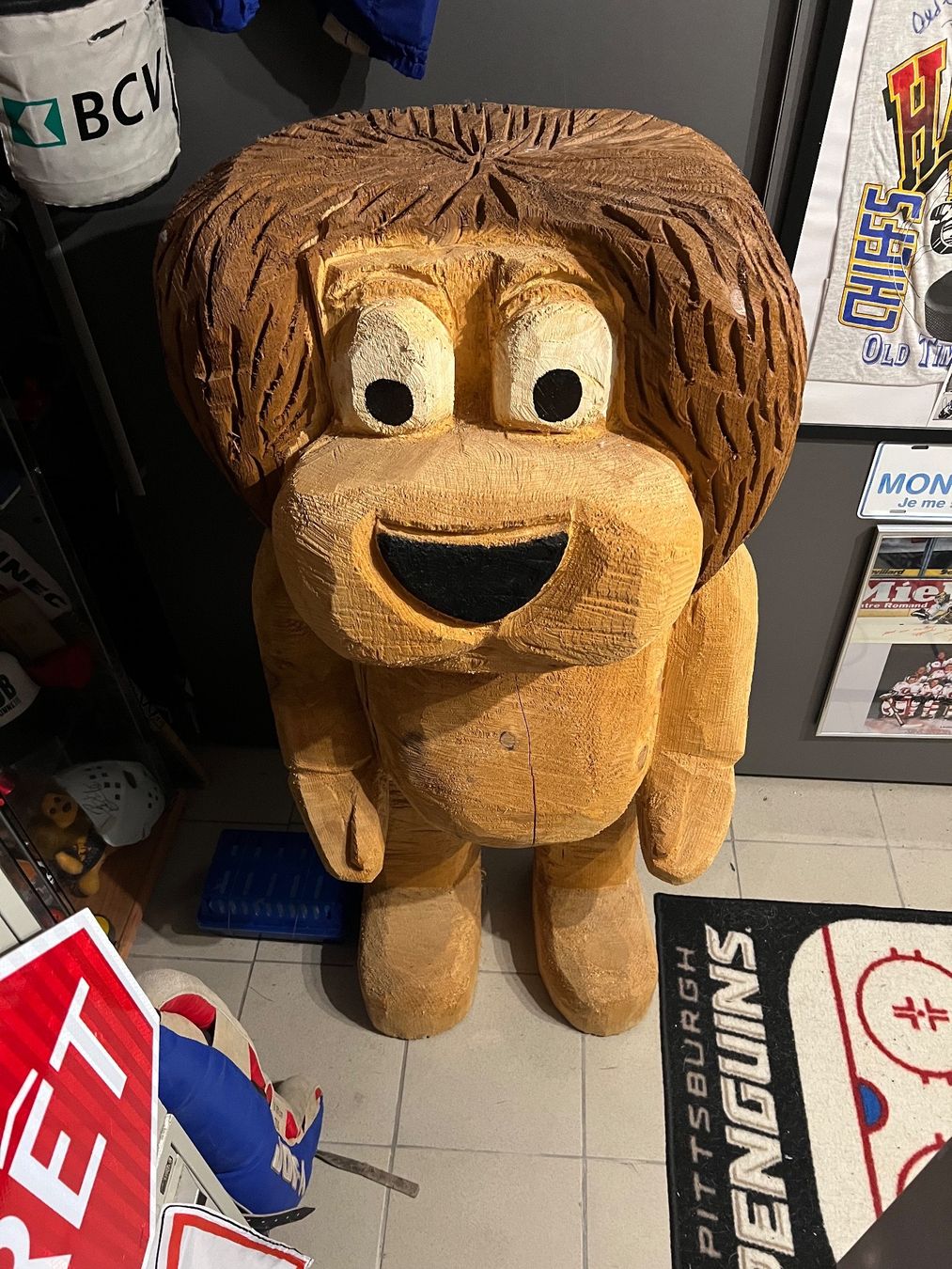 Sculture & Statue: Mascotte LHC bois – Usato da Sergey venduto da Mascotte00 1