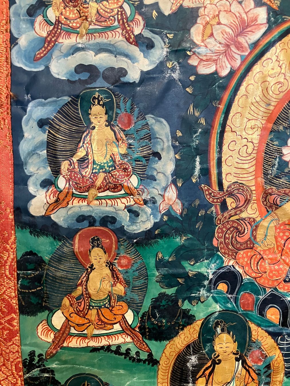 Dipinti: Orginal Antik Thangka Gemälde – Usato da Niederglatt ZH venduto da nieser 8