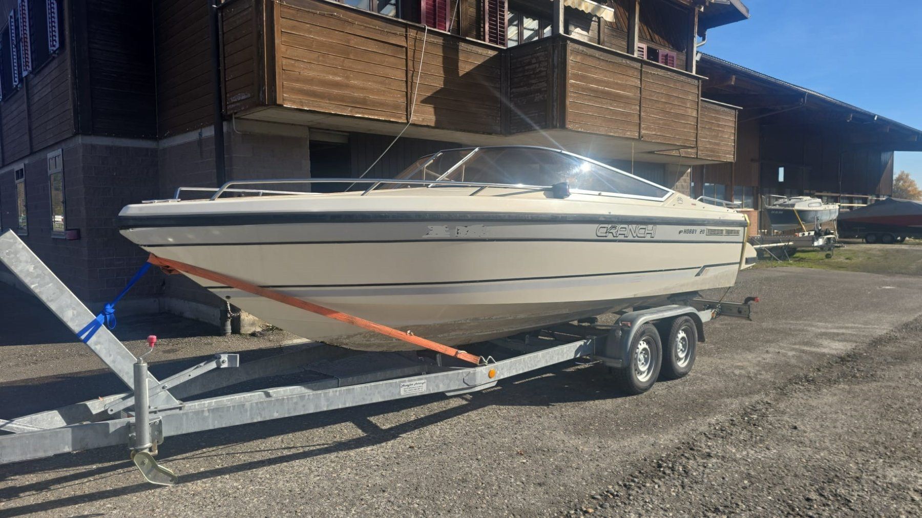 Cranchi Bateaux: CRANCHI HOBBY 20 – D'occasion à Avenches par BOOTTRANSPORTE