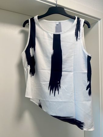 Débardeur/Pantalon d'été, motif graphique, taille L!