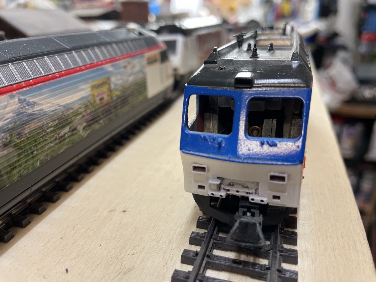 Roco Modellini di ferrovie: Roco Re 4/4 Modellbahnersatzteil defekt – Usato da Gossau SG venduto da Krokodil344 2