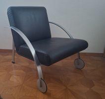 ZÜCO Attesa AS 082 – Schweizer Design-Ledersessel – selten