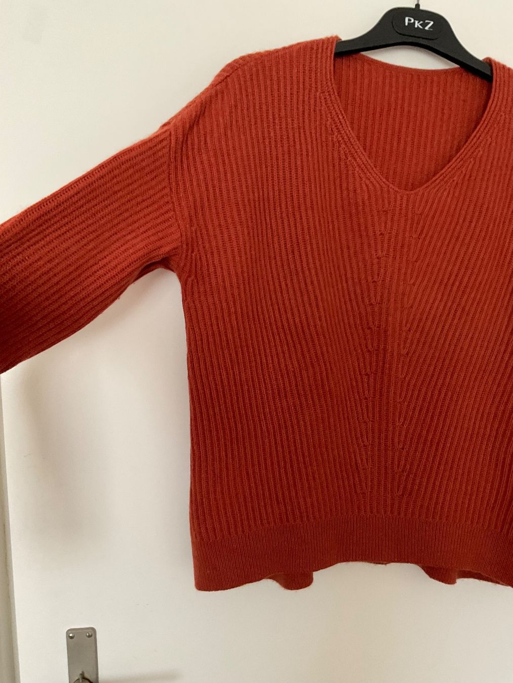 Maglioni & Felpe: Kaschmir Seide Grobstrick oversize Pullover Gr S Rostbraun – Usato da Urdorf venduto da alda02 2