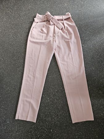 Tally Weijl Sommerhose, Gr. 36, Rosa mit Gürtel - Neuwertig