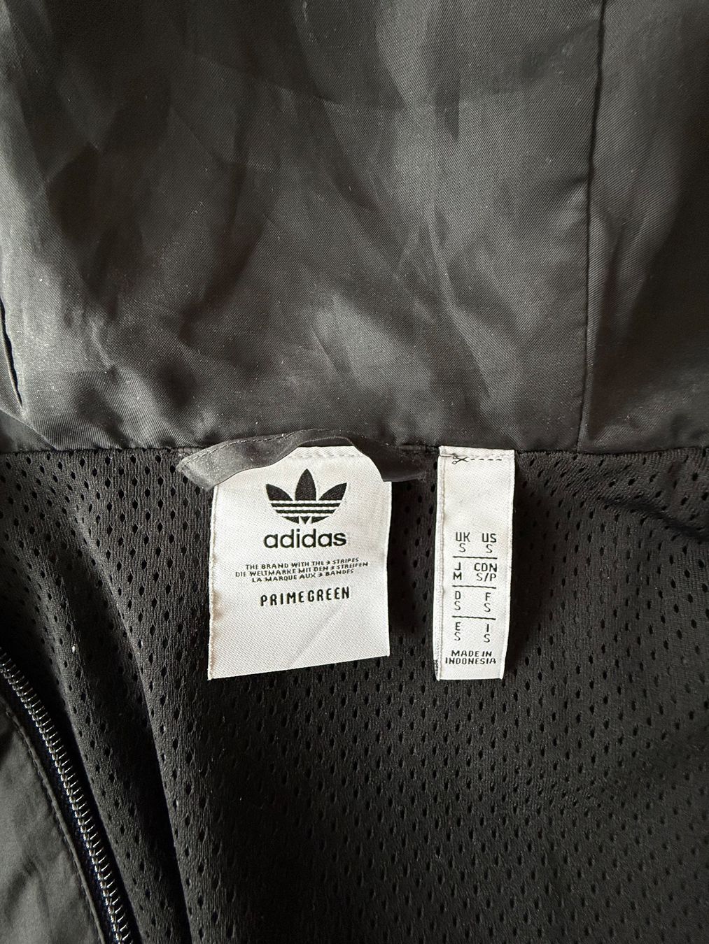 Adidas Giacche: Adidas Sportjacke, Schwarz, Grösse S – Usato da Luzern venduto da sqimxens 2