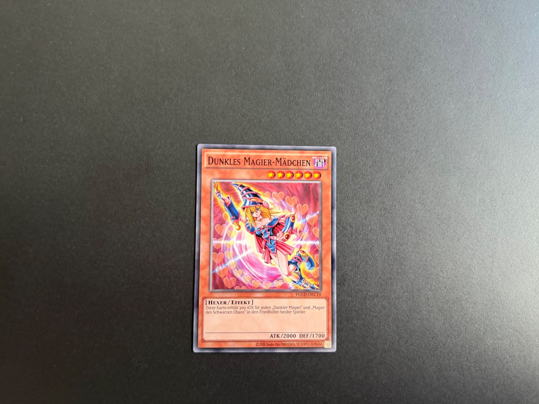 Yugioh Carte collezionabili: Dunkles Magier-Mädchen - YGLD-DEC10 – Usato da Zürich venduto da mountainwizard00