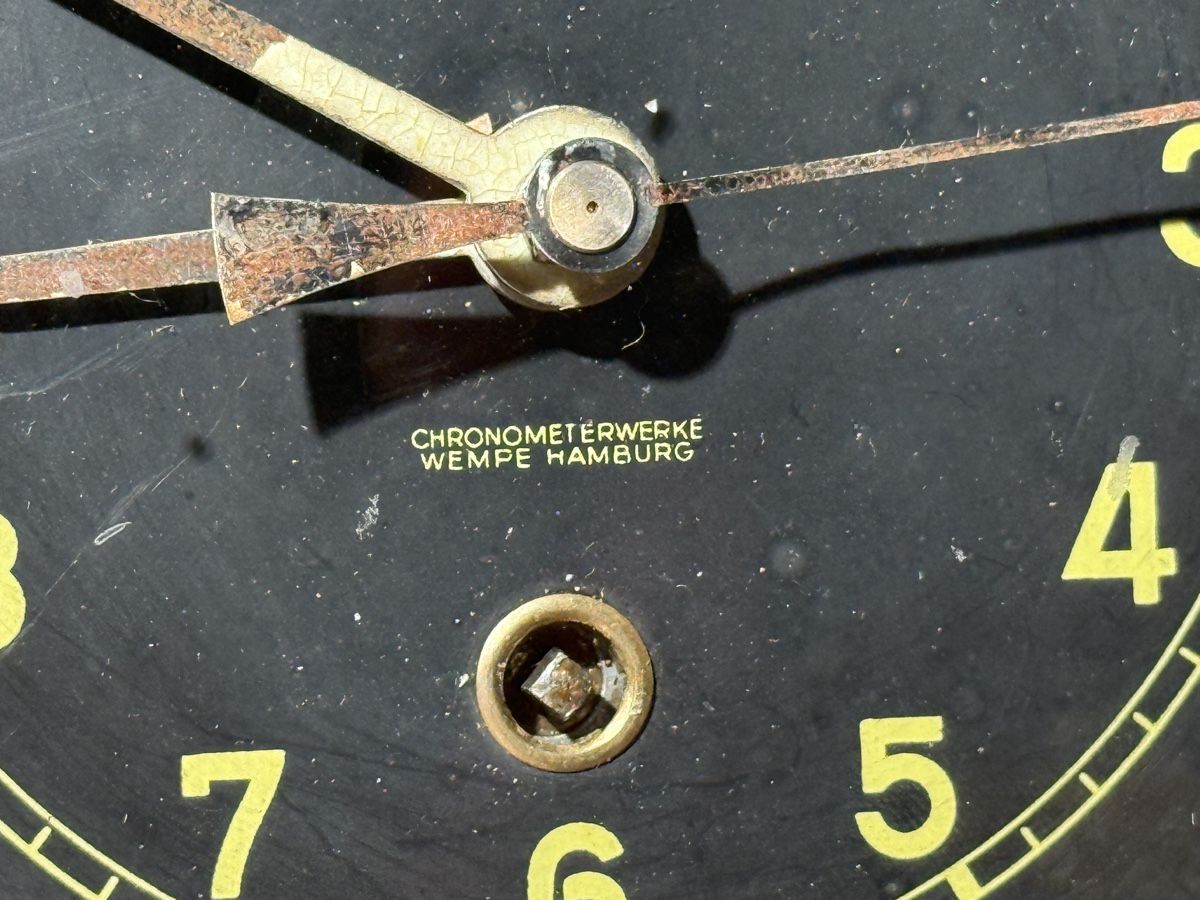 Orologi: Chronometerwerke Wempe Hamburg, antike Boarduhr – Usato da schaffhausen venduto da VintAntik_1980 1
