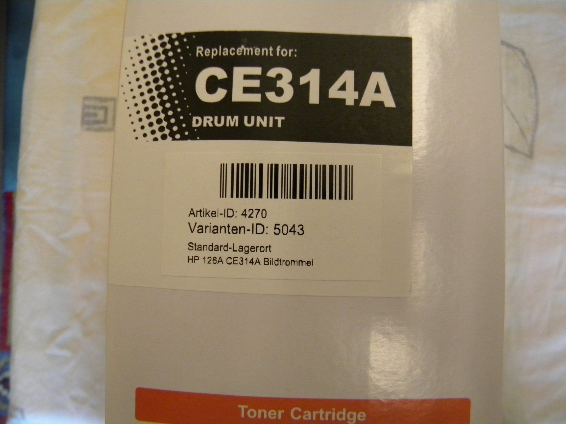 Cartucce per stampanti & toner: CE314A  126A – Nuovo e nell'imballaggio originale da Bühler venduto da Wini100 1