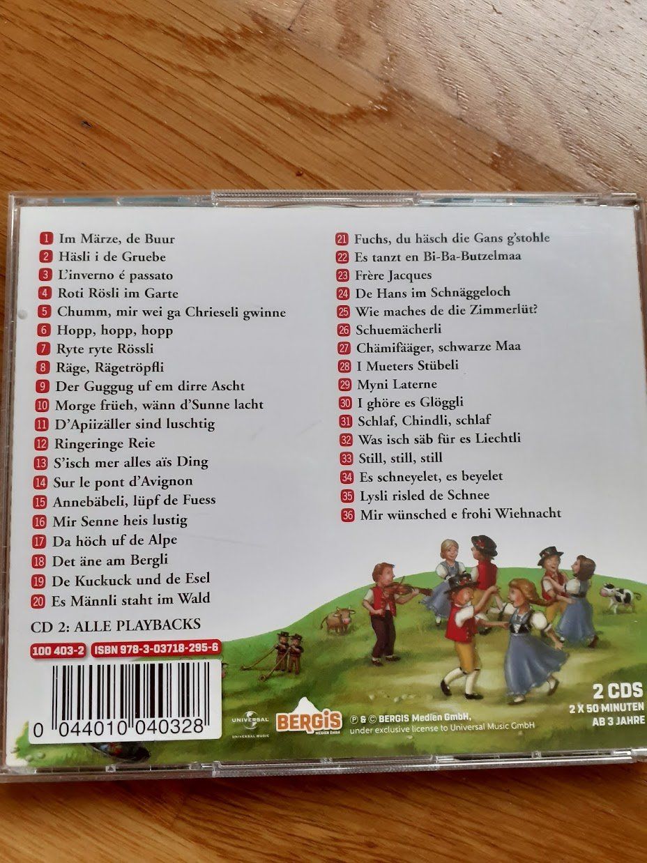 CDs: Schwiizer Chinderlieder – Gebraucht aus Dübendorf von Fip05 2