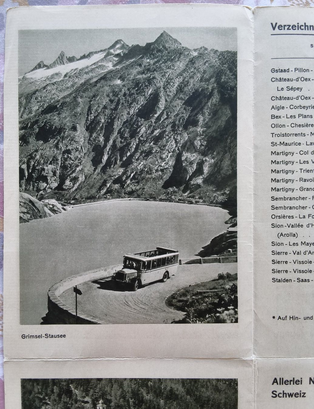 Documenti: SCHWEIZER Alpenposten Sommer 1939 – Usato da Hallau venduto da histoiremerveilleuse 4