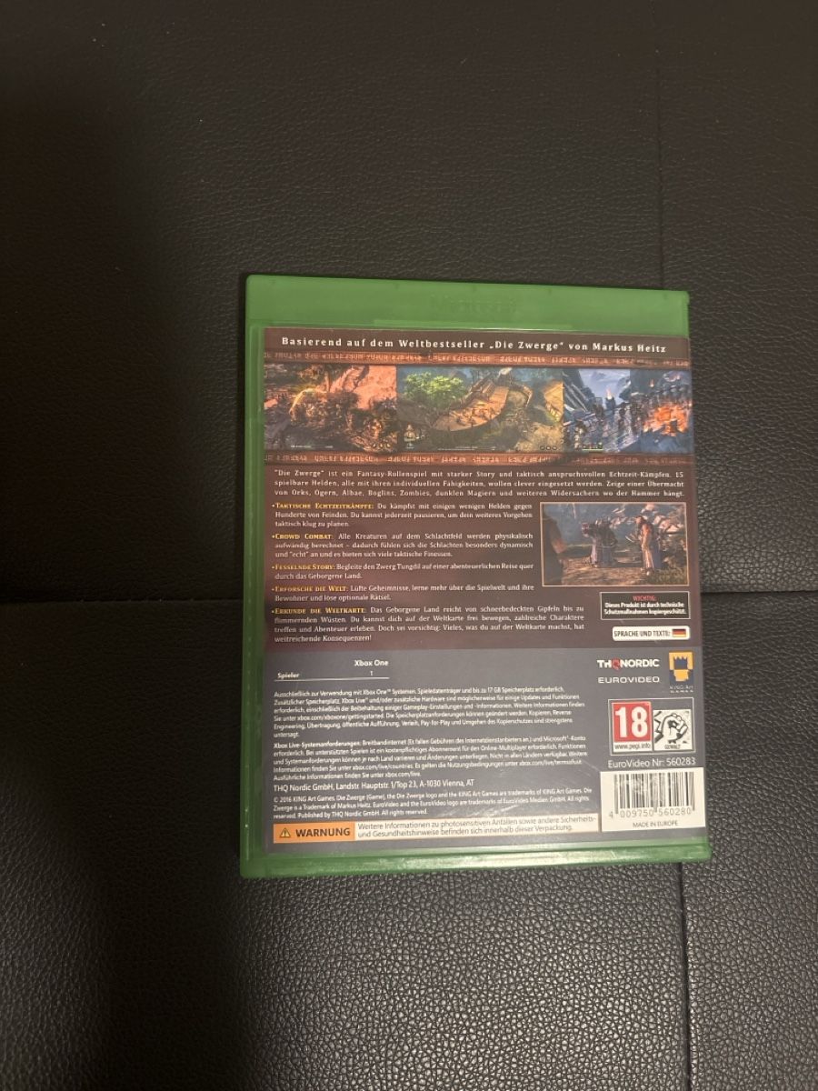 Giochi: Xbox One - Die Zwerge – Usato da Balgach venduto da robkgu 1