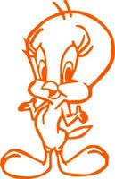 TWEETY  Aufkleber