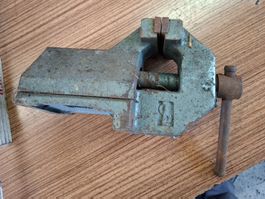 Robuste Schraubzwinge / Werkstattzwinge - Vintage Top!