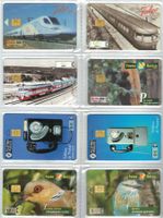 8 Telefonkarten Spanien