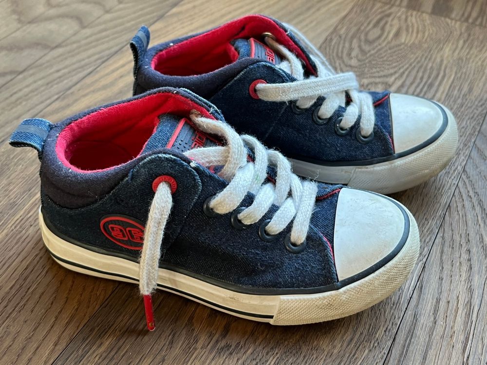 Turnschuhe Sneaker Plaodo 27, Denim Schuhe (Gebraucht) in