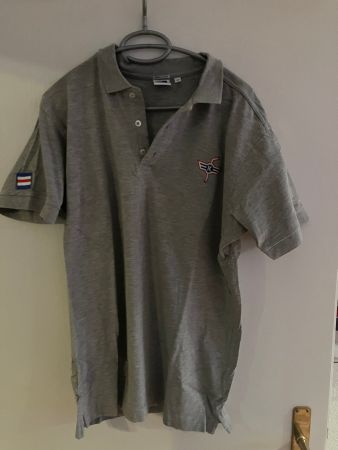 EHC Kloten Russell Poloshirt grau - XL