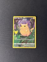 Pokemon Karte Pikachu 25 Jahre Jubilaeum guter Zustand