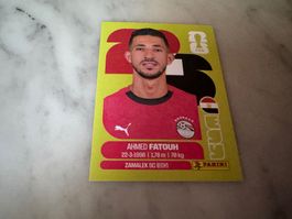 Panini FIFA Fussball WM 2026 Sticker Ahmed Fatouh EGY 9