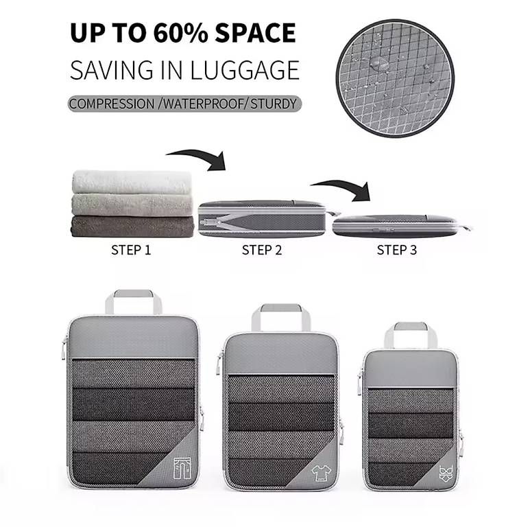 Borse: Compression Packing Cubes Set, 5-teilig – Usato da Roggwil BE venduto da pet_6pws 3