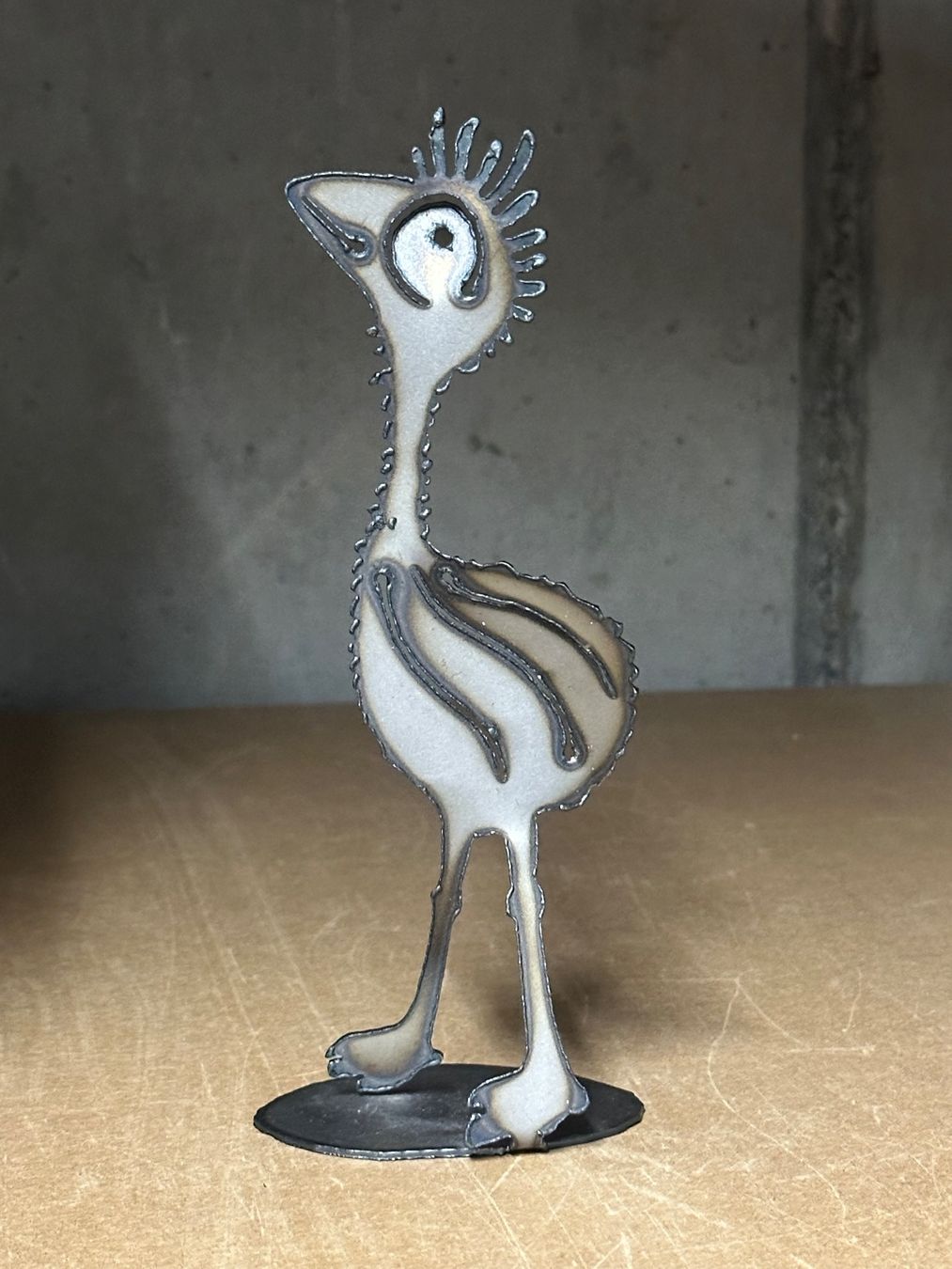 Figuren: Metallfigur Emu Australien – Gebraucht aus Glattpark(Opfikon) von AydenM