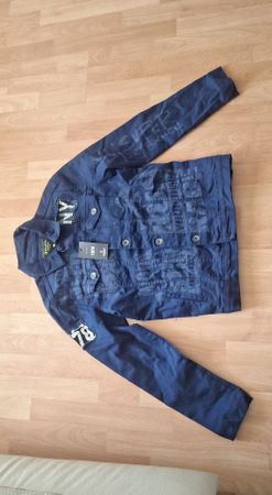 Veste en Jean Bleu Marine Tendance - Parfait.