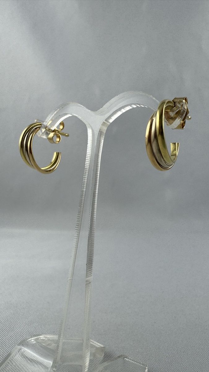 Ohrringe & -stecker: Ohrstecker in 750 Gold / 18 Karat – Gebraucht aus kreuzlingen von fantasy_schmuck