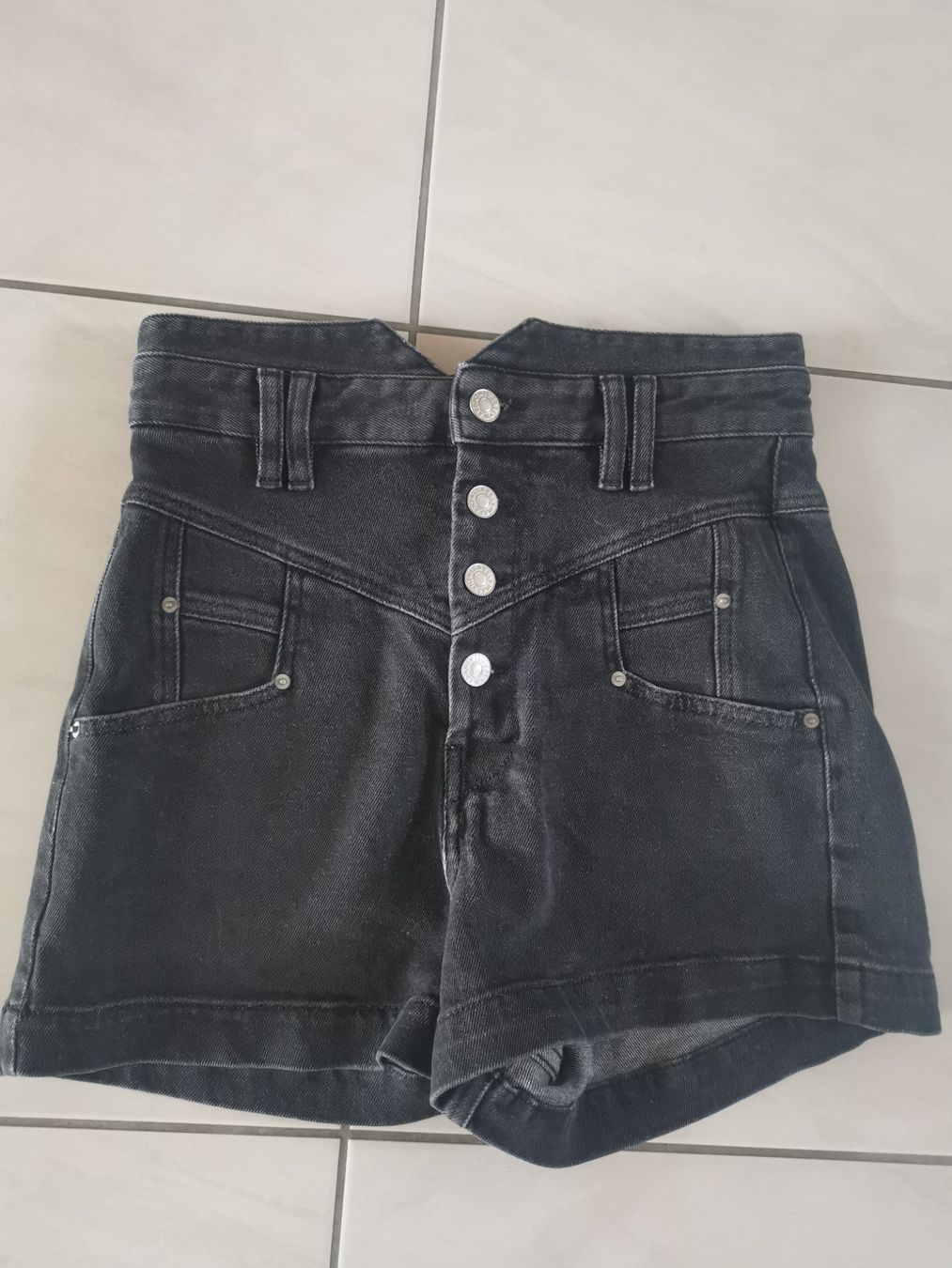 Isabel Marant Jeans: Isabel Marant Diroysr Short black denim 36 – Neu (gemäss Beschreibung) aus Fehraltorf von freeform2020 3