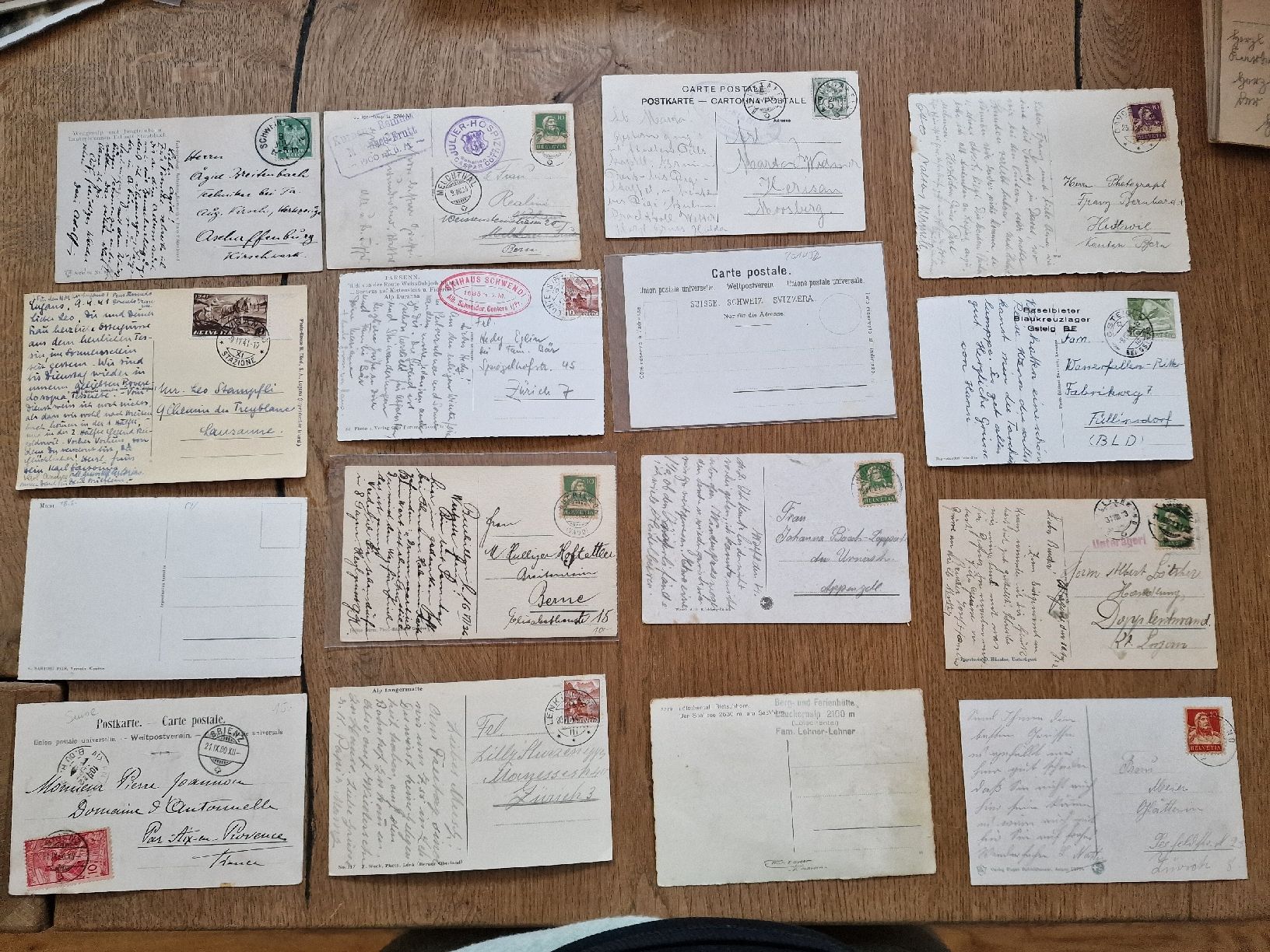 Ansichtskarten: Große Sammlung historischer Schweizer Postkarten 52Stk. – Gebraucht aus Gossau SG von ush_db7j 3