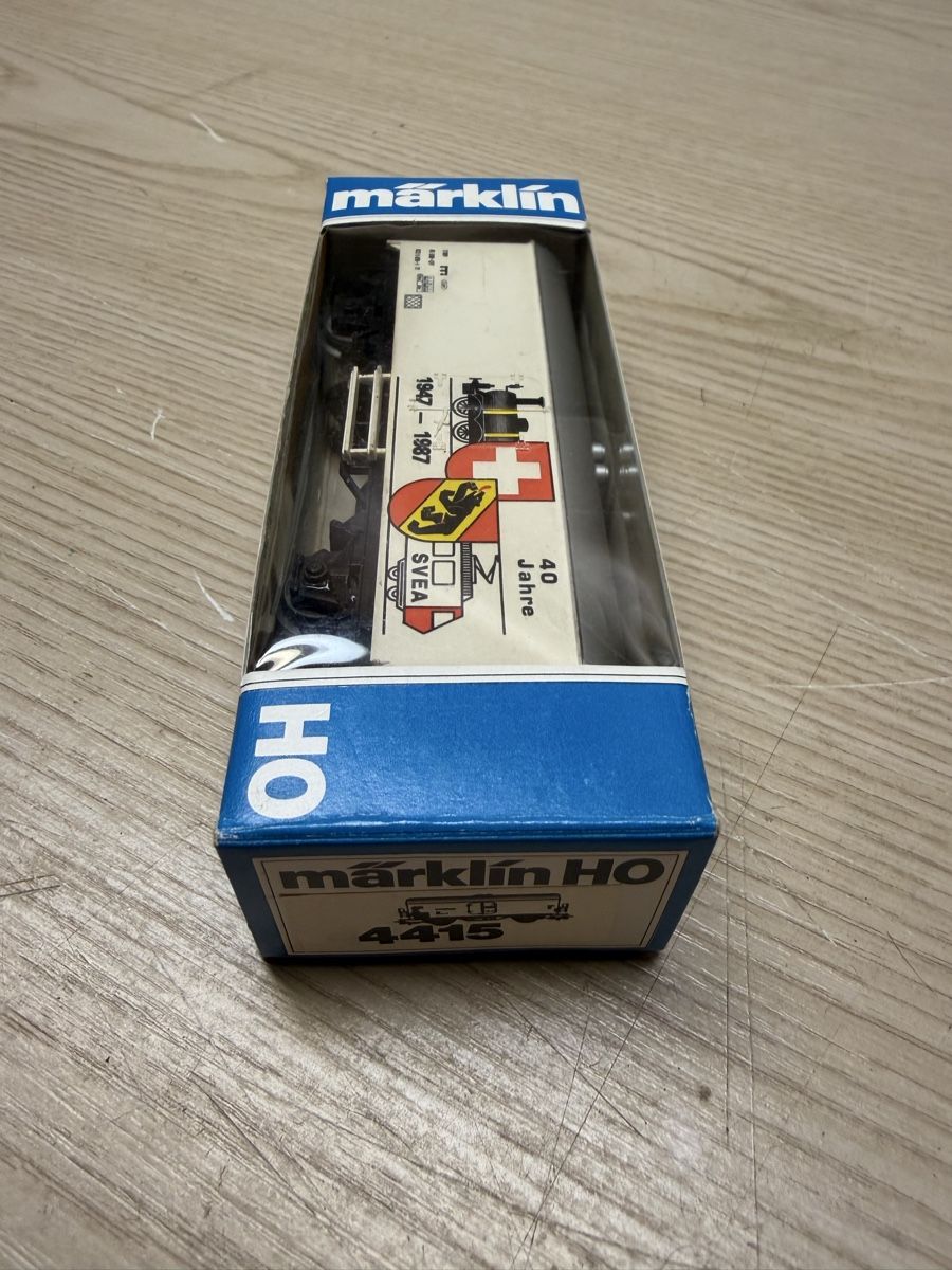Märklin Modellini di ferrovie: Marklin Güterwagen 4415 HO – Usato da Herzogenbuchsee venduto da ioa_zcm6 5