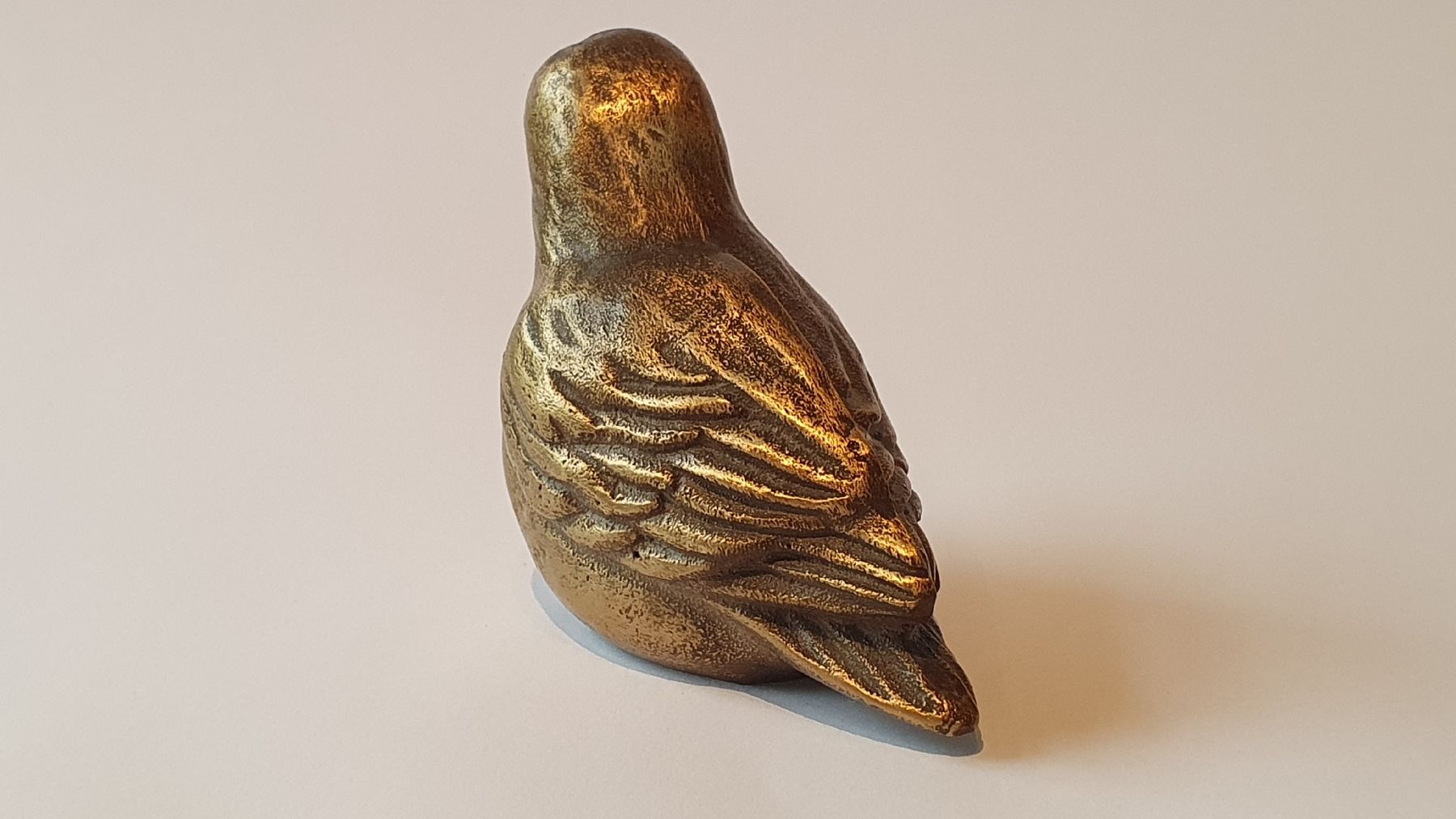 Figuren: Sitzender Vogel vollplastisch aus Bronzeguss – Neu und originalverpackt aus Dürnten von stefanverkauft 3