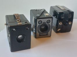 Zeiss, Kodak und Agfa Boxkameras
