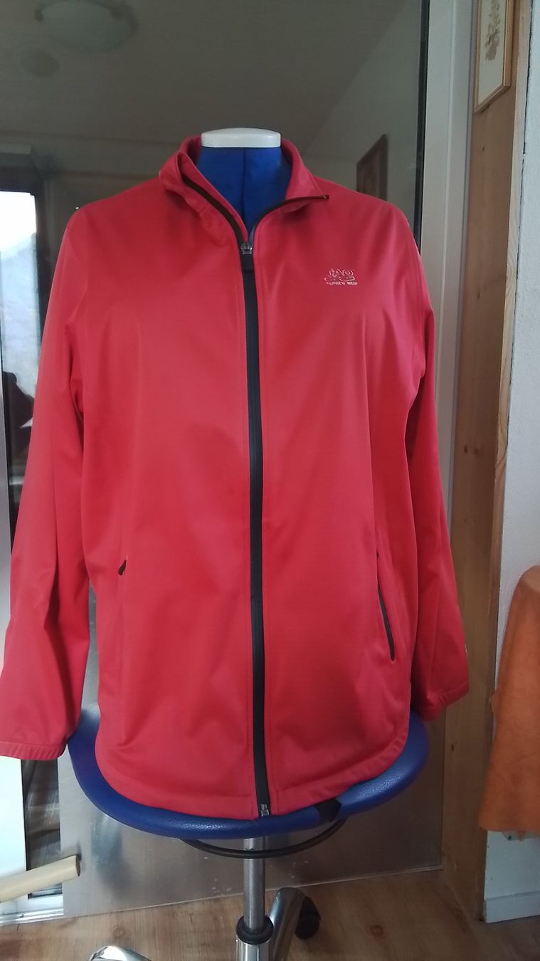 Giacche: Damen Windjacke Gr.46, rot, Polyester – Usato da Oberurnen venduto da DVDL