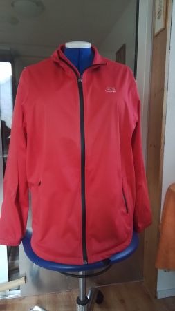 Damen Windjacke Gr.46, rot, Polyester