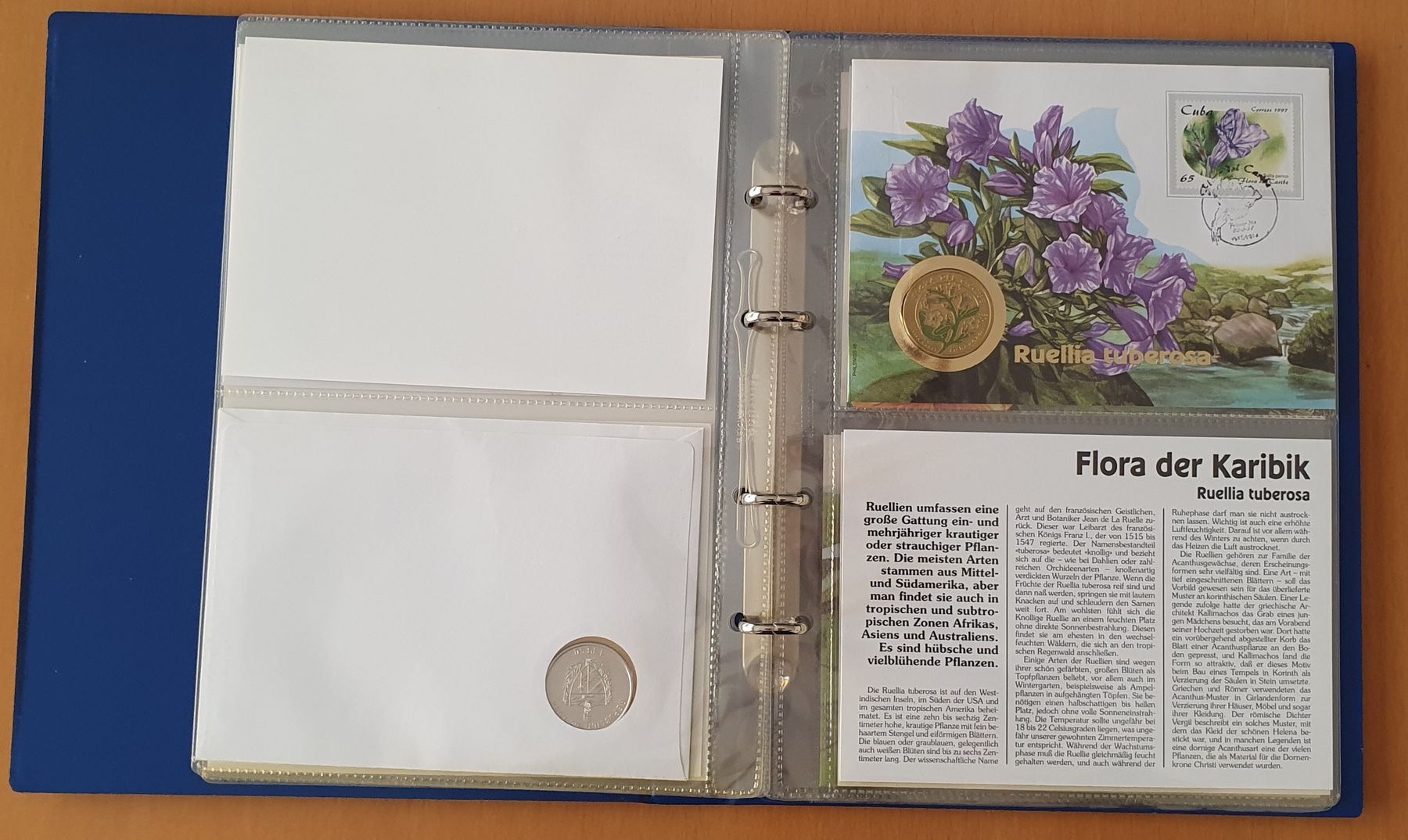 Alle Münzen: 6 Numisbriefe - Flora der Karibik – Gebraucht aus Kreuzlingen von Rschweiz1 4