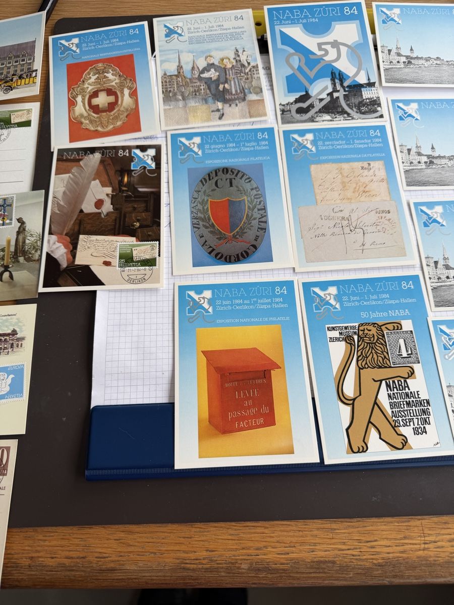 Cartoline postali: 110 AK/PK und Maximumkarten Schweiz ab Alt – Usato da Murgenthal venduto da Tina_4055 7