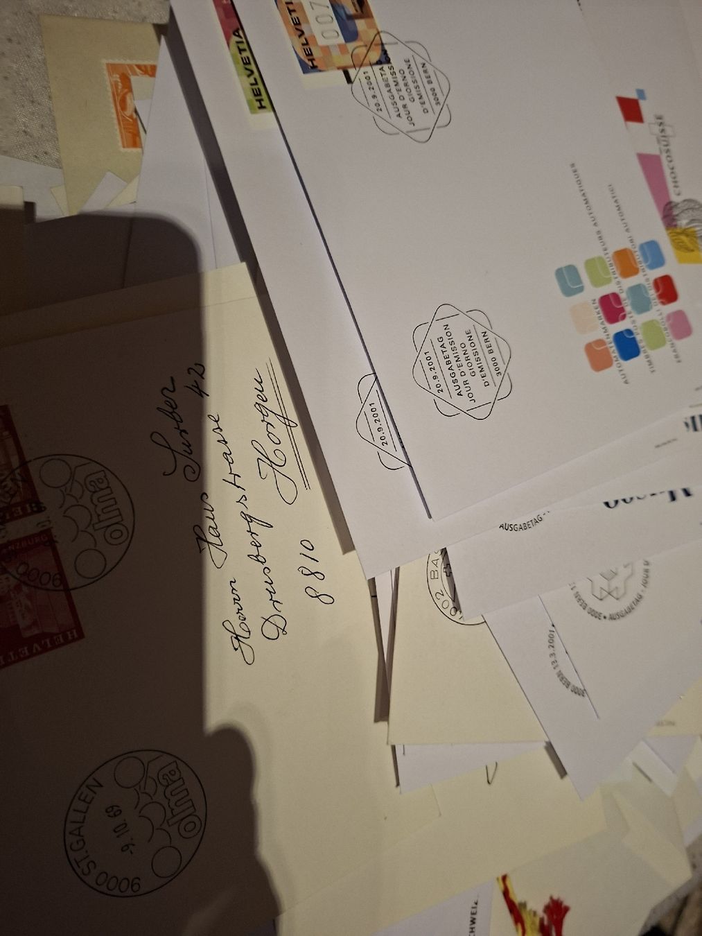 Tous les timbres: 600 - 700 Briefe / FDC / Karten eca  – D'occasion à Balgach par SIMEON27 5