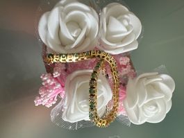 B05.980-Tennis Armband aus echtem 10k Gold