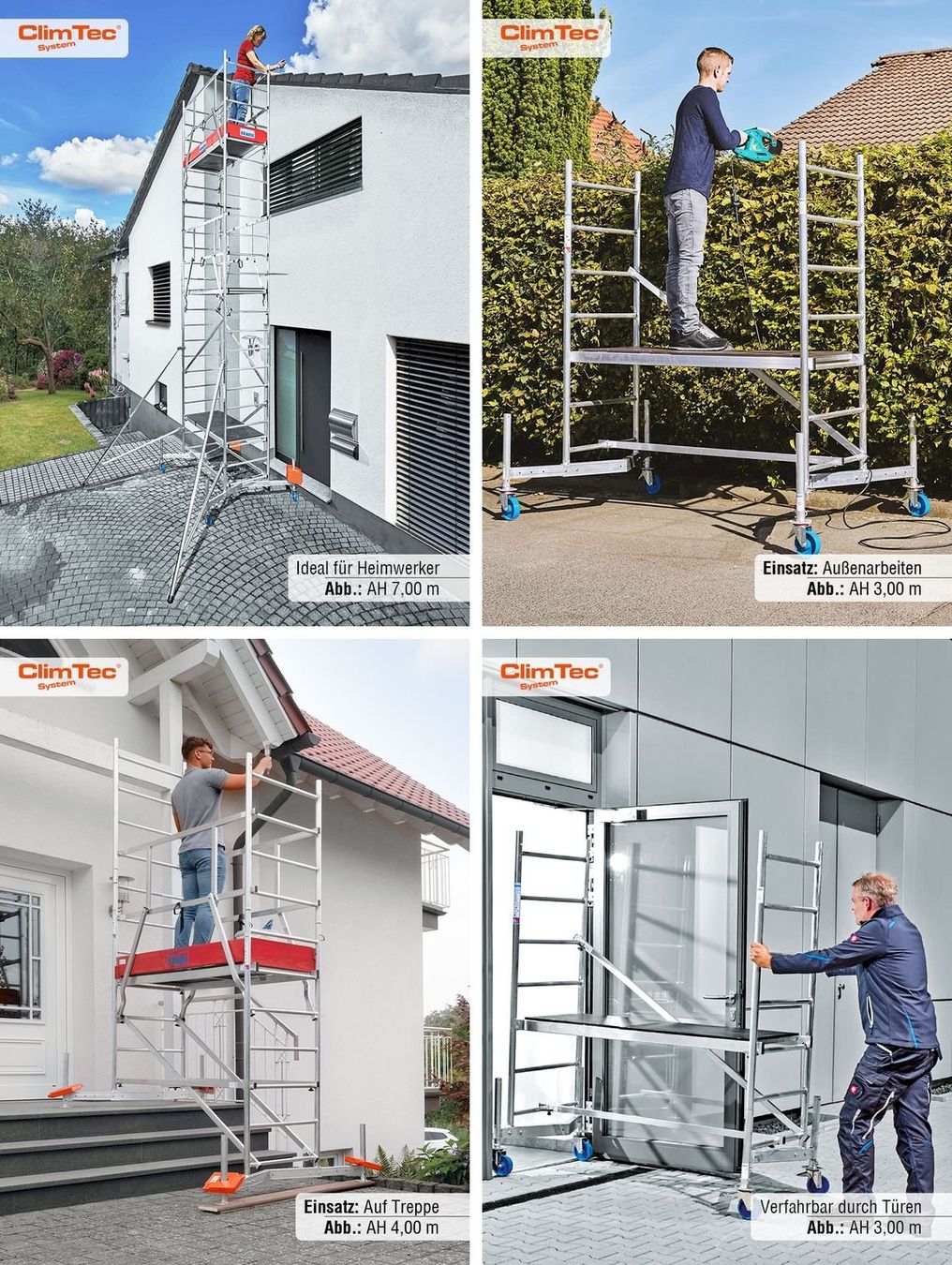 Ponteggi: Krause ClimTec Gerüst 5m mit Rollen – Nuovo e nell'imballaggio originale da Bottighofen venduto da zaap 8