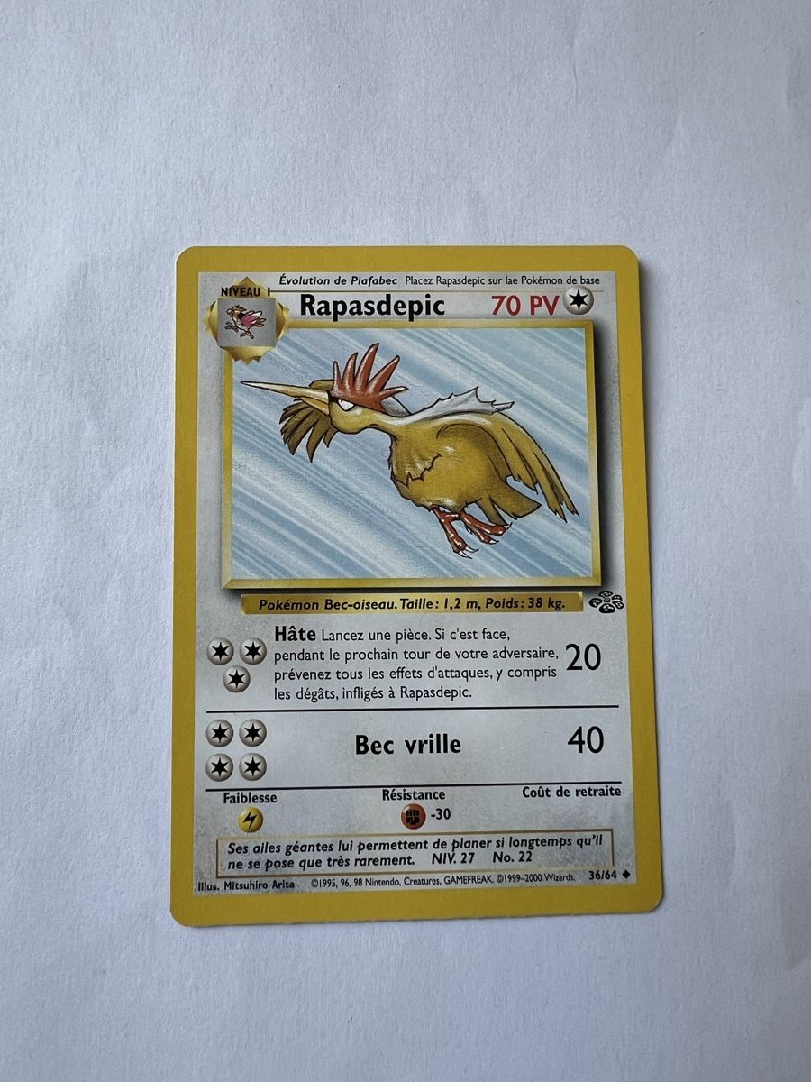 Pokémon Carte collezionabili: Pokemonkarte Rapasdepic – Usato da Willisau venduto da Neiro77