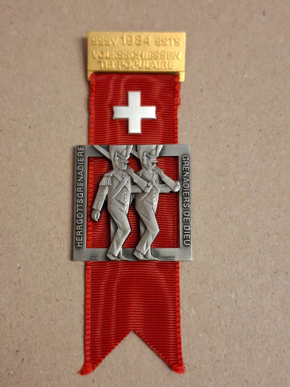 Medaglie: Herrgotts Grenadiere (H399) – Usato da Schwanden GL venduto da Suvorov 4