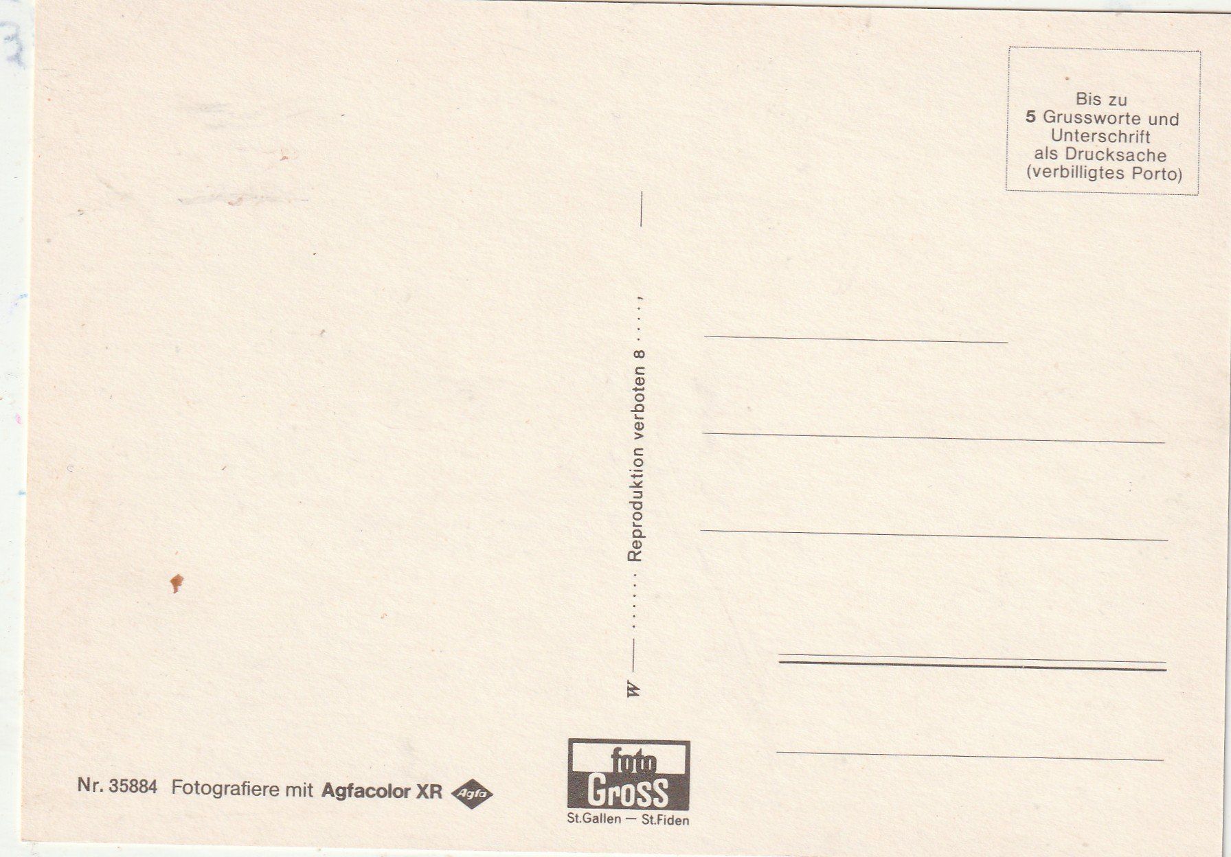 Cartes postales: Aebtestadt Wil SG – D'occasion à Lumbrein par made02 1