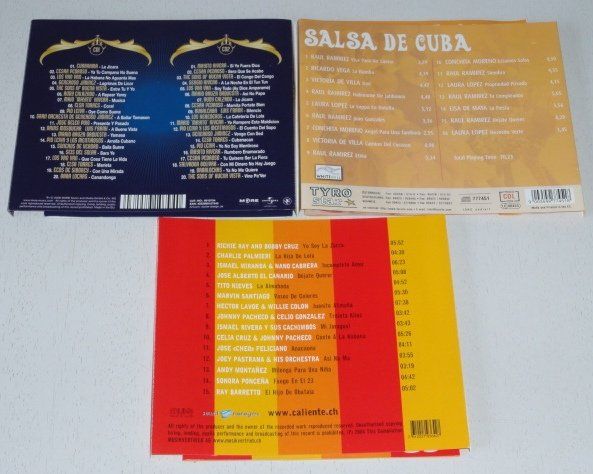 CD: 2CD's + double CD - Ray Barretto, Raul Ramirez,Cesar Pedroso – Usato da Unterbäch venduto da hiliq 1