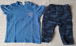 Ensemble T-shirt + pantalon pour garcon taille 68