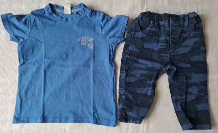 Ensemble T-shirt + pantalon pour garcon taille 68
